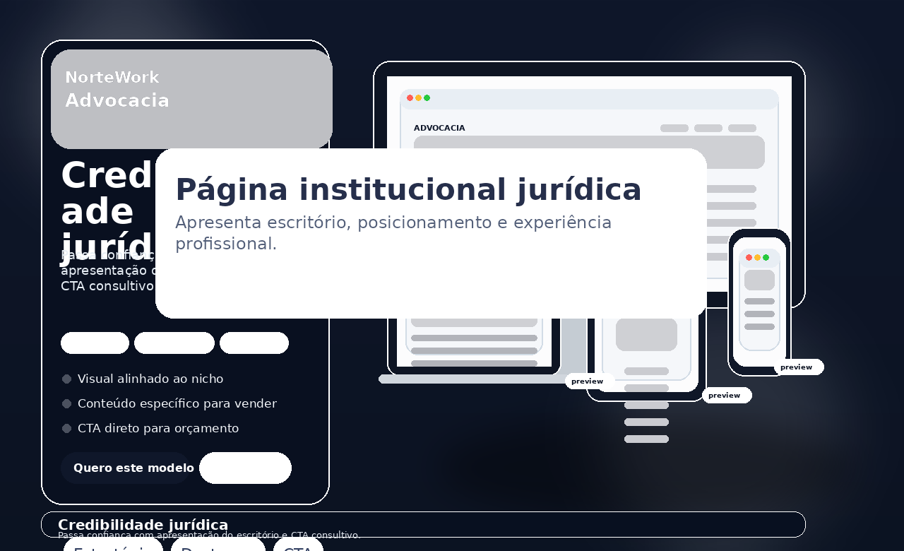 Preview nicho advocacia